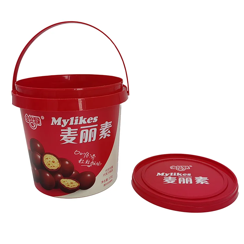 Stampaggio ad iniezione di etichette IML per contenitori per snack in PP
